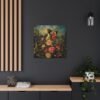 No frame - Enchanting Floral and Butterfly Canvas Print - Surreal Nature Art - mulitple sizes - Image 12