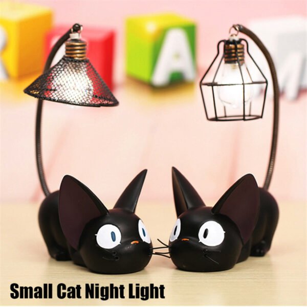 Smuxi Resin Cat LED Night Light, 0-5W, CE Certified, Battery-Free, Two Styles, Perfect for Nursery or Home Decor, Ideal Gift