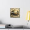 Saturn Re-Imagined #1: High-Quality Cotton Canvas Gallery Wraps in Multiple Sizes (12"x12", 20"x20", 30"x30", 1.25"), with Outstanding Image Clarity and Detail, Solid Support Face, Closed MDF Backing, Suitable for Indoor Use - Unframed Art - Image 11