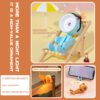 Mini Cute Pet Night Light, DIY Desktop Decoration, Children's Room LED Table Lamp, 0.06W, Available in Dog and Deer Designs in Pink, Beige, Yellow, Blue, Green, and Orange Colors - Image 3