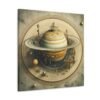 Saturn Re-Imagined #1: High-Quality Cotton Canvas Gallery Wraps in Multiple Sizes (12"x12", 20"x20", 30"x30", 1.25"), with Outstanding Image Clarity and Detail, Solid Support Face, Closed MDF Backing, Suitable for Indoor Use - Unframed Art - Image 16