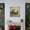 Saturn Re-Imagined #1: High-Quality Cotton Canvas Gallery Wraps in Multiple Sizes (12"x12", 20"x20", 30"x30", 1.25"), with Outstanding Image Clarity and Detail, Solid Support Face, Closed MDF Backing, Suitable for Indoor Use - Unframed Art - Image 20